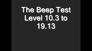 Beep Test Full Level 11 to 2116 [upl. by Aryk]