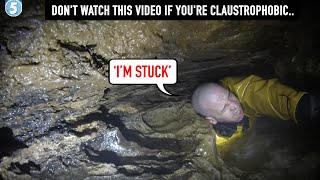 10 Scary Caving Videos That Will Put You Seriously on Edge [upl. by Ayojal]