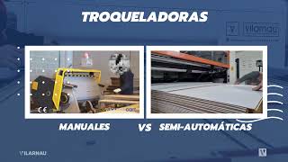 Ventajas del troquelado semiautomático vs manual [upl. by Ofloda]