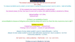 Obligatory Urine Volume Chapter 29 part 2 Guyton and Hall Physiology [upl. by Kiernan679]