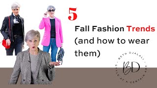 5 Fall Fashion Trends You Can Wear [upl. by Mariam]