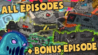 All Episodes about Ratte in the Maze of Death  Bonus Final Episode Cartoons about tanks [upl. by Tneciv]