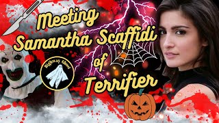 Meeting Samantha Scaffidi of Terrifier [upl. by Cila821]