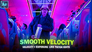 How to make velocity edit after effects [upl. by Flodur]