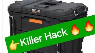 🔥🔥Killer 👉Hack Ridgid Pro Gear System Modular Storage [upl. by Hsejar35]