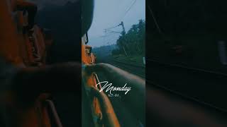 A Misty Monday Morning exploreindia traintravelindia travel monday fog kerala travelvlog [upl. by Deery]