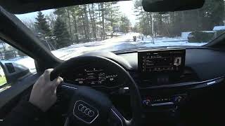 2022 Audi SQ5 Sportback Premium Plus POV Review [upl. by Nim43]