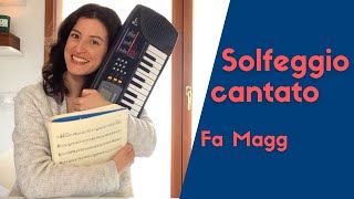 SOLFEGGIO CANTATO 2  Cantare le note musicali per suonare sempre meglio TUTORIAL [upl. by Esinej]