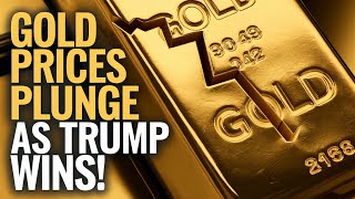 US Election 2024 Gold Prices Plunge as Trump Wins Is More Downside Ahead [upl. by Kotz325]