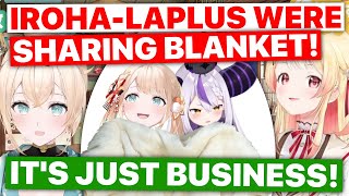 Iroha  Laplus Is quotJust BUSINESSquot  Iroha amp KanadeHololive Eng Subs [upl. by Iow]