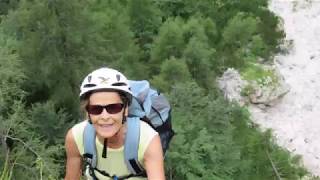 2019 08 11 Ferrata del Canalone a Punta della Disperazione [upl. by Riki12]