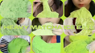 HEAVY MATCHA ON DIFFERENT SHAPED ICE PT2 [upl. by Heid818]