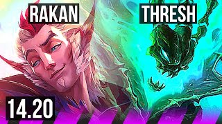 RAKAN amp Ezreal vs THRESH amp Caitlyn SUP  Comeback  KR Diamond  1420 [upl. by Nomelif]