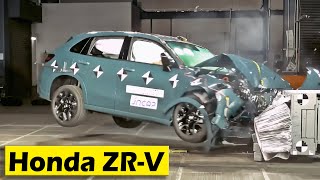 Honda ZRV Crash test amp safety test [upl. by Snodgrass]