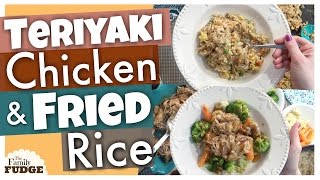 TERIYAKI CHICKEN amp FRIED RICE  Two Dinners in One  Whats for Dinner Wednesday [upl. by Fried]