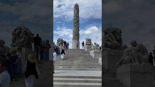 Frogner Park youtube shorts youtuber oslo travel [upl. by Trumann]