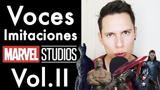 AVENGERS 4 Español Latino  MARVEL STUDIOS  Imitaciones amp Voces Personajes VOLII [upl. by Enileqcaj]