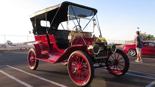 1909 Ford Model T Touring w startup [upl. by Ailemaj618]