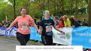 Laufvlog Mein erster Halbmarathon [upl. by Ikin]