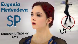 Evgenia MEDVEDEVA Евгения Медведева Short Program Shanghai Trophy 2019  Judges Goe And Scores [upl. by Rasla]