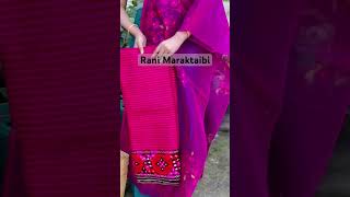 Rani Maraktaibi beetroot color manipuriwedding manipurhandloom [upl. by Wampler]