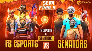 💥💥💥 F8 ESPORTS vs SENATORS 💥💥💥  💚 SEMI FINALS  knockouttamilan [upl. by Enimrej]