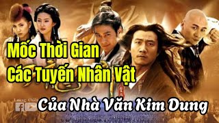 Mốc thời gian các tuyến nhân vật trong tiểu thuyết Kim Dung  Truyện Kiếm Hiệp [upl. by Wenz492]