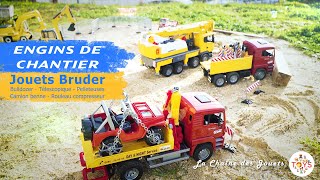 Engins de chantier  Jouets Bruder [upl. by Romy]