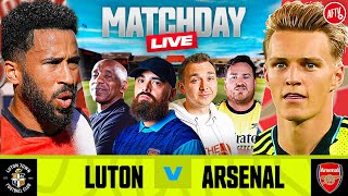 Luton 34 Arsenal  Match Day Live [upl. by Humfrid]