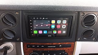 Atoto S8 Premium Car Stereo and 180 Degree Backup Camera  Jeep Commander Overland Build [upl. by Beverley]