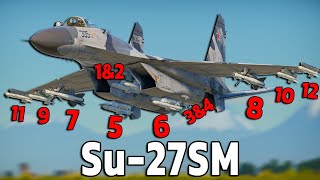 The Definition of A MISSILE BUS Su27SM  War Thunder [upl. by Alyt405]