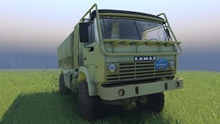 Spintires обзор  Камаз  4911  Чумовой [upl. by Nelyk]