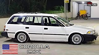 1988 Toyota Corolla DX WAGON USDM  Otoculture [upl. by Aneleve32]