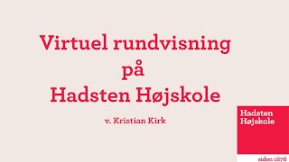 Hadsten Højskole  Virtuel Rundvisning [upl. by Alcina341]