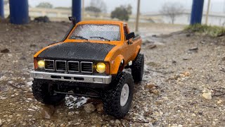 4wd trucks off road rainy day wpl c24 normal [upl. by Ardried]