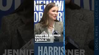 Actress Jennifer Garner endorses Kamala Harris at campaign event in Lancaster County [upl. by Berg]