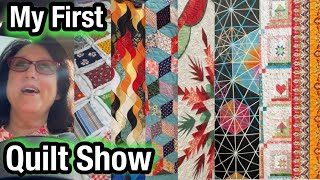 🔥 My First Quilt Show 2024 [upl. by Searby]