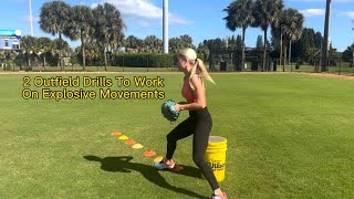 2 Outfield Drills To Work On Explosive Movements [upl. by Karlee]