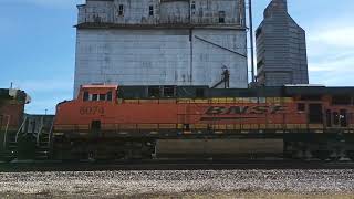 Super Long BNSF 3777 with Triple Mid Train DPU [upl. by Dulcinea]