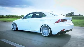 2014 Lexus IS250 FSport  Vossen CVT Directional Wheels  Rims [upl. by Angelo]