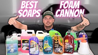 Best SOAP for your FOAM CANNON  Best Foaming Car Wash Soaps  Car Detailing and Car Wash Tips [upl. by Georgianna80]