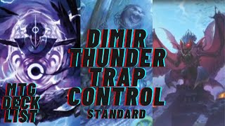 Making One Card Turn into Four Cards Standard Dimir Thundertrap Control MTG Arena [upl. by Reed727]