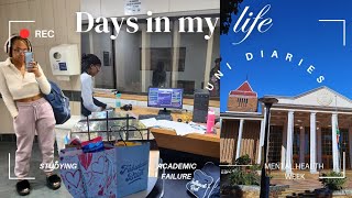 Uni Diaries UWC study week Exam care packages 📦 studying and exam stress [upl. by Eirrol]