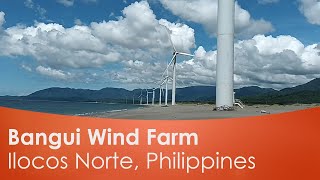 Windmill Bangui Wind Farm Ilocos Norte Philippines [upl. by Lleznol]