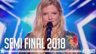 Déborah Biver  Semi final  Frances got talent 2018 [upl. by Aluor813]