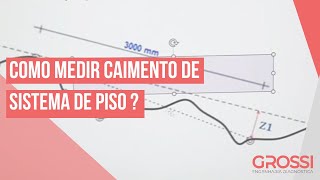 Como Medir o Caimento de Piso  Umidade em Edificações [upl. by Aneahs]