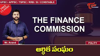 The Finance Commission  Polity  Tone Academy  Anand [upl. by Weigle]