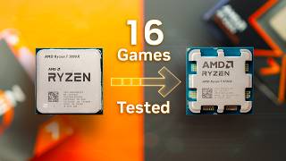 From Ryzen 7 3800X to 9700X  16 Games Tested [upl. by Switzer478]