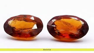 Axinite Gemstone  Gemstones TV [upl. by Vincenty]