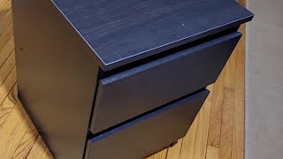 IKEA KULLEN 2drawer chest  Unboxing and assembly [upl. by Elletsirhc]